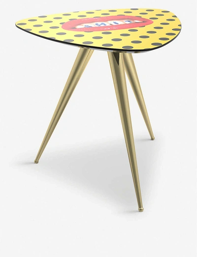 Seletti Sh*t Wooden Side Table 48cm