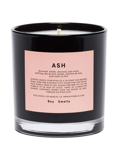 Boy Smells Ash Scented Candle (240g) In Black