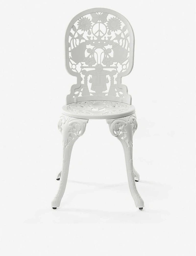 Seletti Industry Cast Aluminium Chair 92cm X 40cm