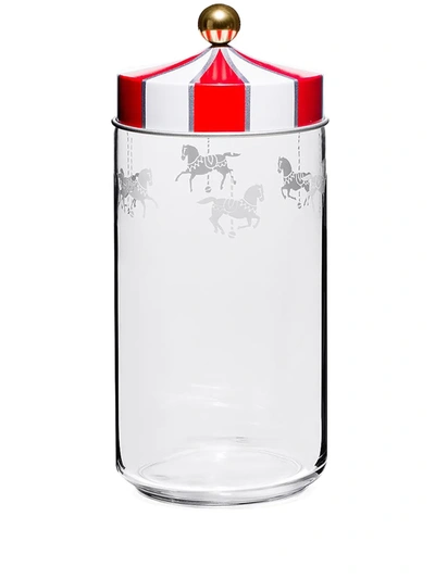 Alessi Nocolor Circus Glass Jar 25cm