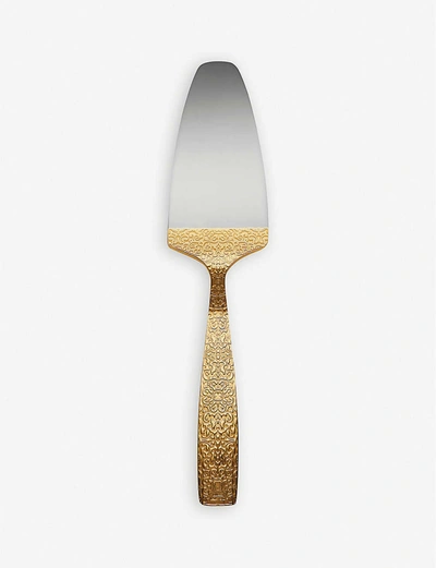 Alessi Dressed 24-carat Gold-plated Stainless Steel Cake Server In Nocolor