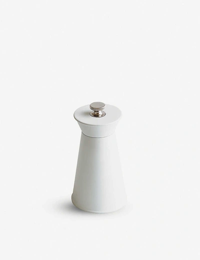 Alessi Pépé Le Moko Salt Mill 12cm In White