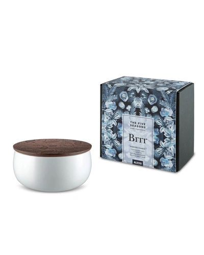 Alessi Nocolor Five Seasons Brrr Scented Candle Large