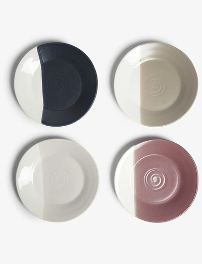 Royal Doulton Coffee Studio Porcelain Plates 16cm Set Of Four