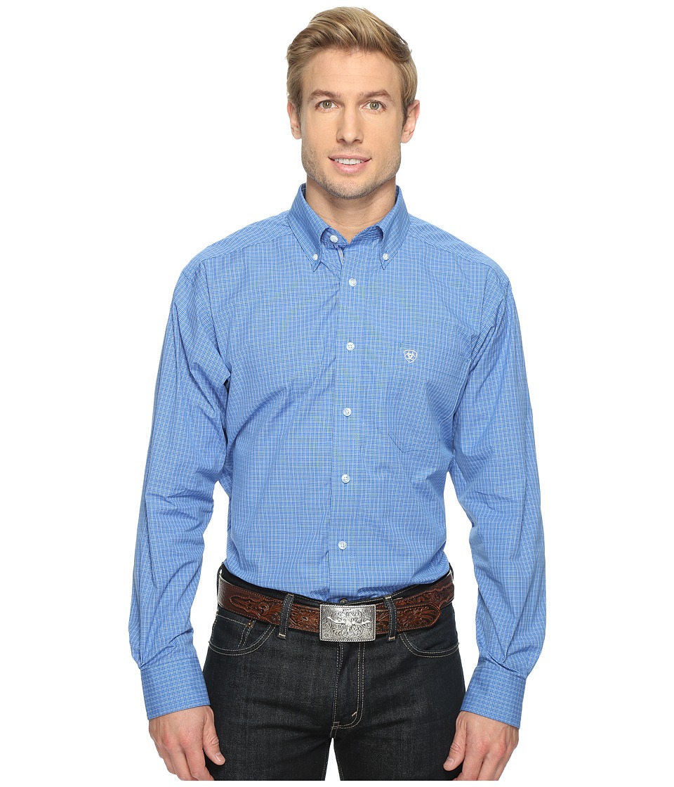 Ariat - Andy Shirt (neoprene Blue) Men's Long Sleeve Button Up | ModeSens