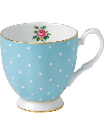 Royal Albert Polka Blue Mug