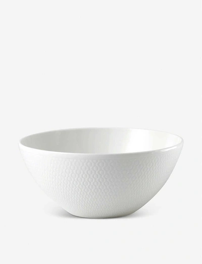 Wedgwood Gio Bone China Soup/cereal Bowl In White
