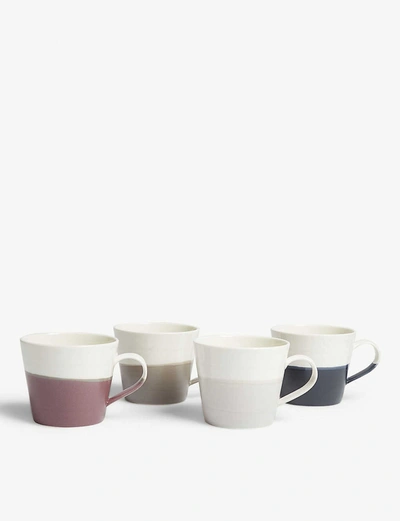 Royal Doulton Coffee Studio Small Porcelain Mug Set Of Four