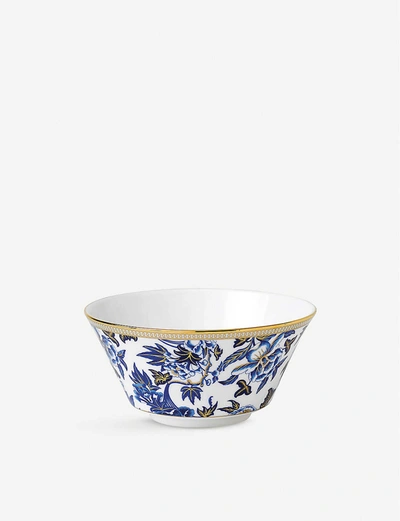 Wedgwood Hibiscus Cereal Bowl In Blue