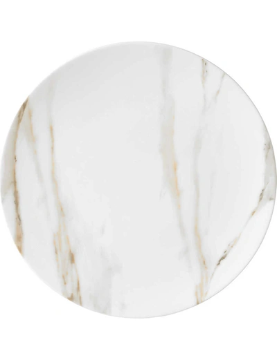 Vera Wang Wedgwood Vera Wang @ Wedgwood Venato Imperial China Soup Plate 17cm In Grey And Brown