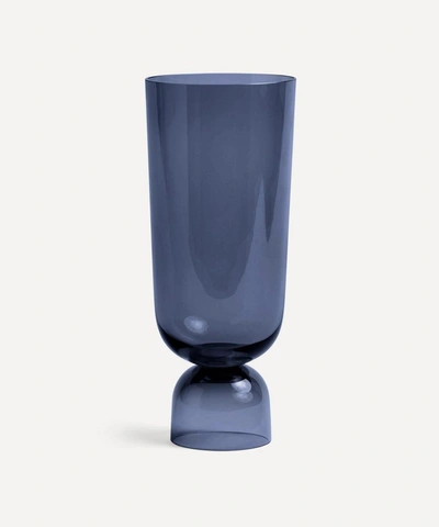 Hay Large Bottoms Up Vase In Navy