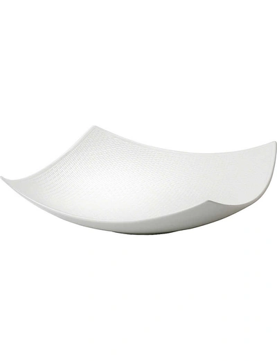 Wedgwood White Gio Fine Bone China Sculptural Bowl 23cm