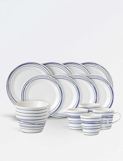 Royal Doulton Pacific Lines Porcelain 16-piece Dinner Set