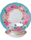 Royal Albert Miranda Kerr 3 Piece Place Setting In Blue/devotion