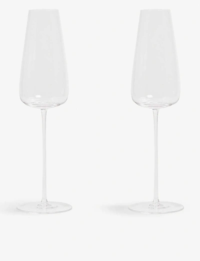 Lsa Wine Culture Two Champagne Glass Flutes