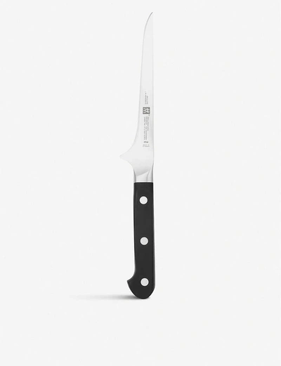 Zwilling J.a. Henckels Zwilling J.a Henckels Pro Boning Knife 14cm In Black And Silver