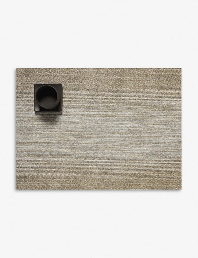 Chilewich Basketweave Rectangle Placemat - Latte