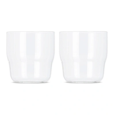 R+d.lab Clear Helg Tumbler Glasses In Neutrals