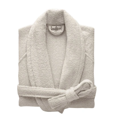 Yves Delorme Étoile Bathrobe (small) In Pierre