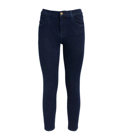 J Brand High-rise Alana Cropped Jeans In Blue