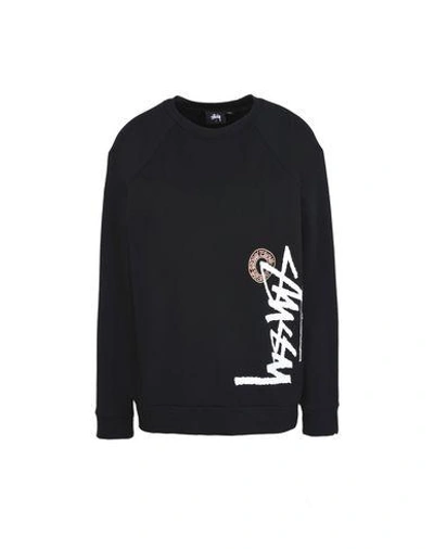 Stussy Technical Sweatshirts And Sweaters In 黑色