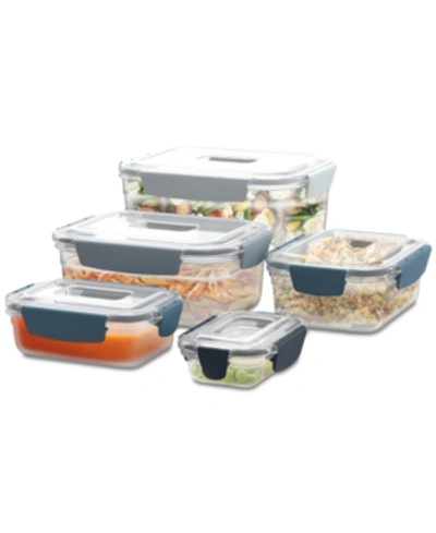 Joseph Joseph Nest Lock 10-pc. Food Storage Container Set, Editions In Sky Blue