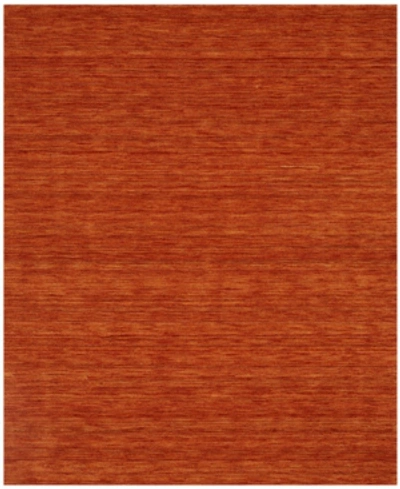 Macy's Fine Rug Gallery Laguna Solids 8' X 10' Area Rug In Mandarin