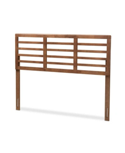 Furniture Salome Headboard - Full In Ash Walnut