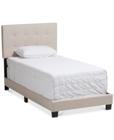 Furniture Brookfield Bed - Twin In Beige