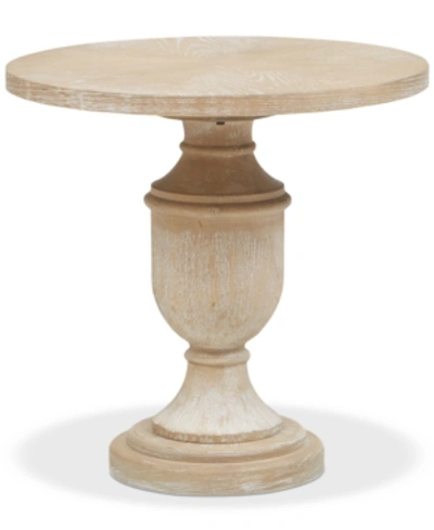 Furniture Kristoffer Accent Table In Cream