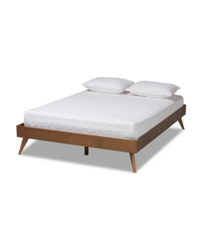 Furniture Lisette Bed - Full In Ash Walnut