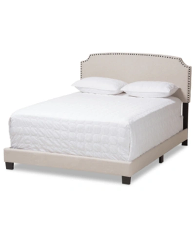 Furniture Odette Full Bed In Light Beig