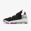 Nike Lebron 18 Basketball Shoe In Black,multi-color,white