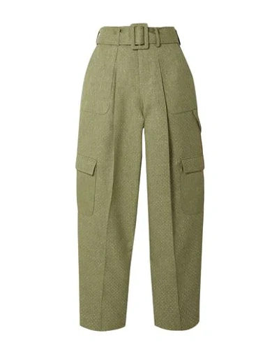 Rosie Assoulin Casual Pants In Light Green