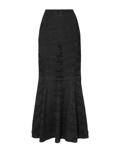 Anna Mason Long Skirts In Black