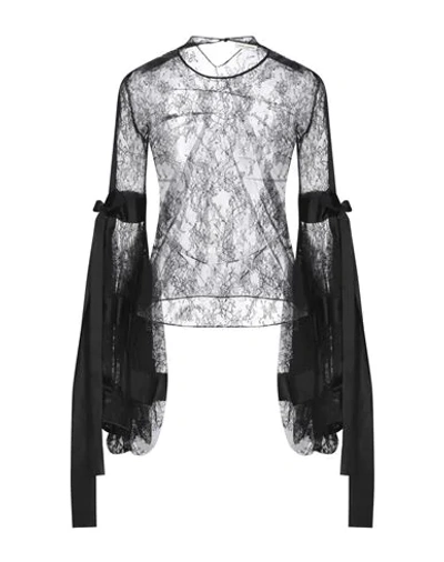 Saint Laurent Blouses In Black