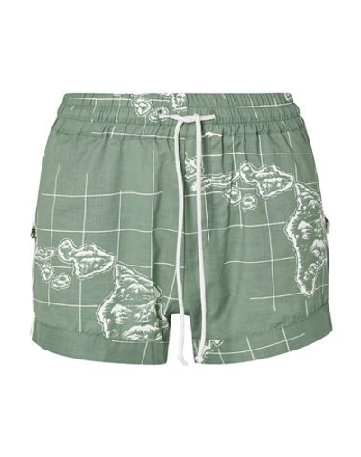 Paradised Beach Shorts And Pants In Green