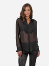 Robert Graham Marina Tuxedo Silk Chiffon Shirt In Berry