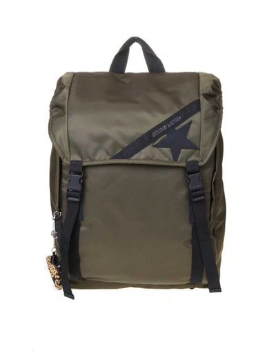 Golden Goose Green Polyamide Backpack