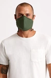 Brixton Everything Reversible Adult Face Mask In Olblk