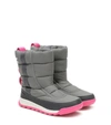 Sorel Kids' Whitney Ii Puffy Waterproof Boot In Grey