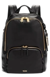 Tumi Hannah Leather Backpack In Black