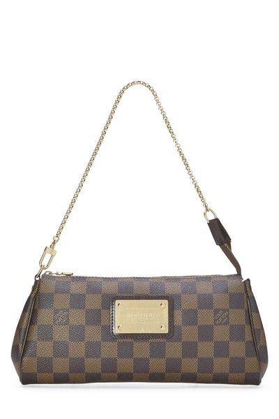 Pre-owned Louis Vuitton Damier Ebene Eva