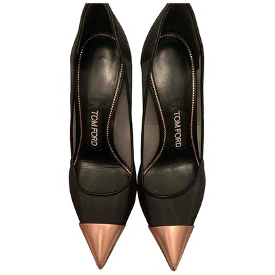 Pre-owned Tom Ford Heels In Black