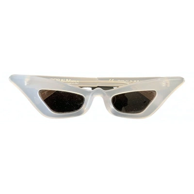 Pre-owned Kuboraum White Sunglasses