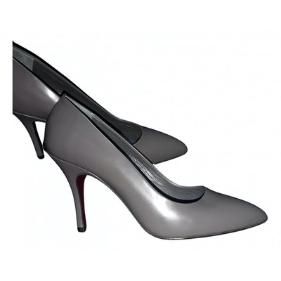 Pre-owned Paul Smith Leather Heels In Grey
