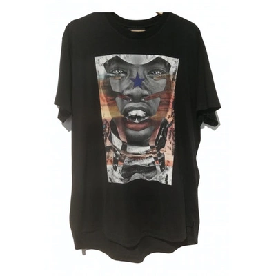 Pre-owned Givenchy Black Cotton T-shirt