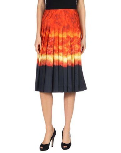 Altuzarra 3/4 Length Skirt In Orange