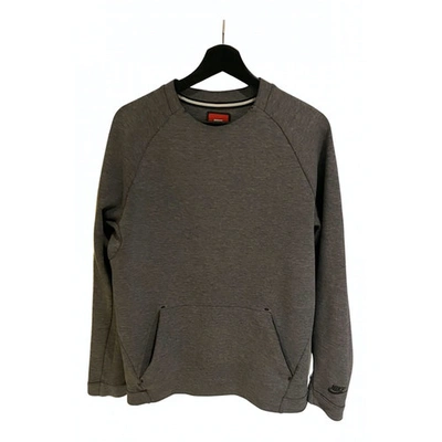 Pre-owned Nike Grey Cotton Knitwear & Sweatshirt