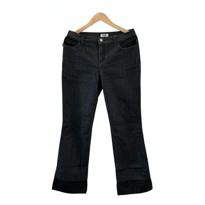 Pre-owned Moschino Cheap And Chic Straight Jeans In Black